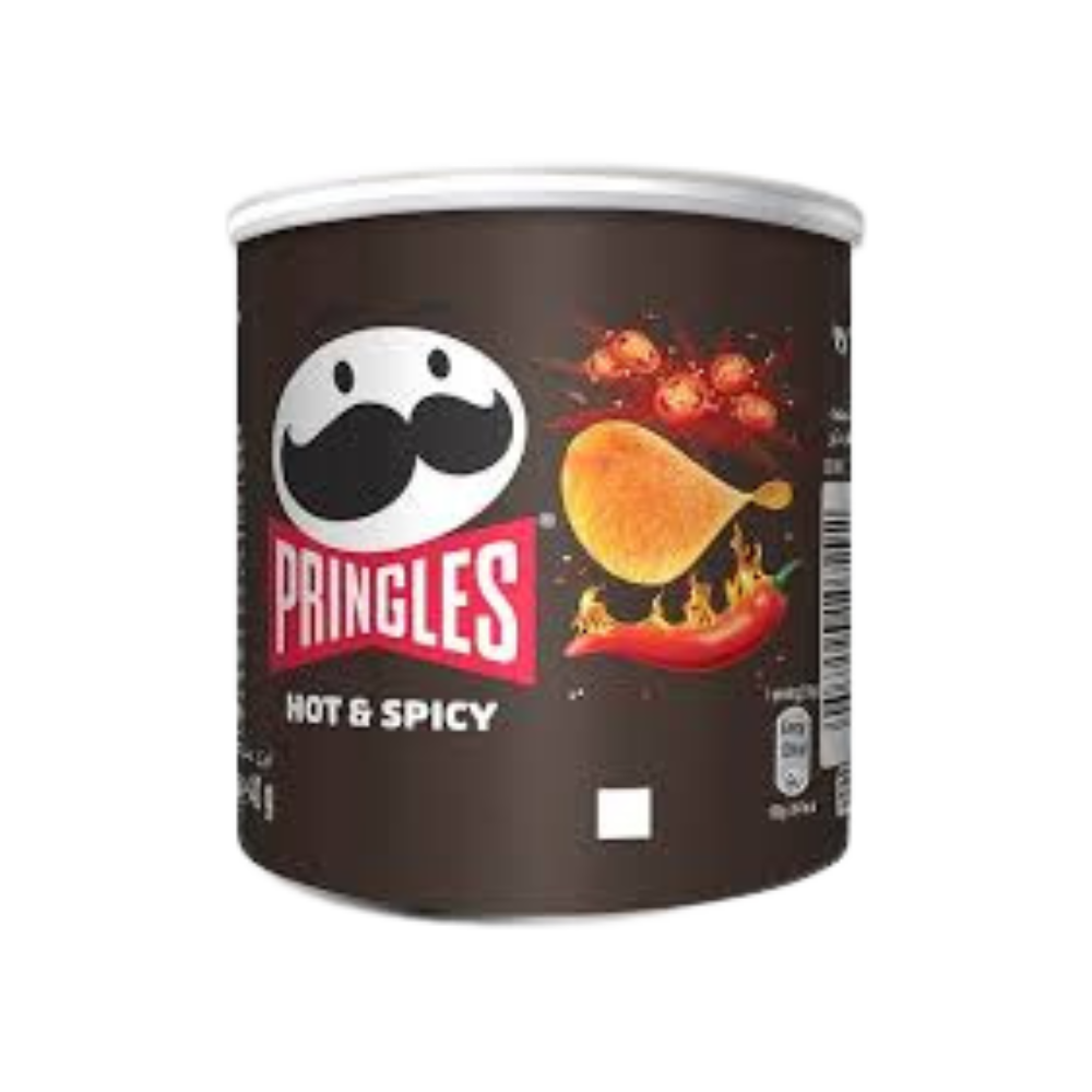 Pringles Hot & Spicy Potato Chips 40g