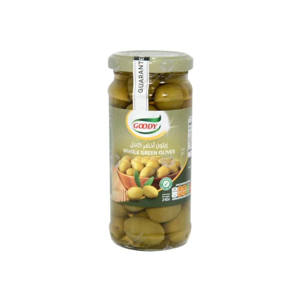 Goody Whole Green Olives 140g