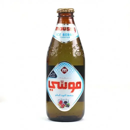 Moussy barley malt with iced berry flavor 330ml