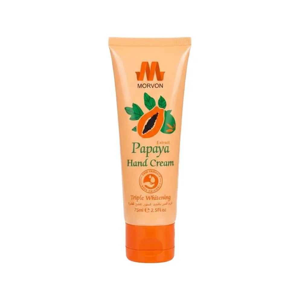 Morphon Papaya Hand Cream for Skin Lightening - 75ml