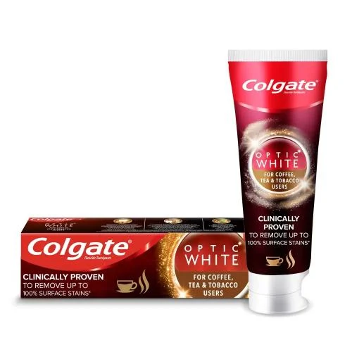 Colgate Optic White Toothpaste for Coffee and Tea Users 75ml