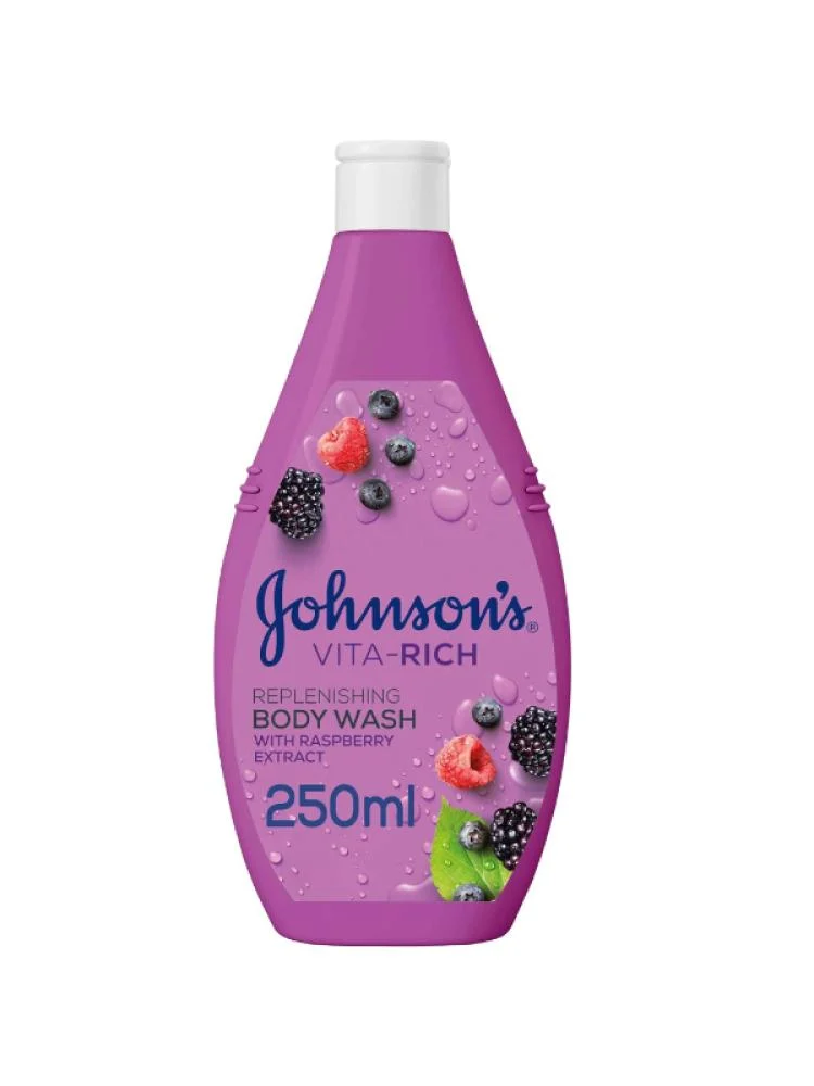 Johnson's Shower Gel with Raspberry Extract - 250ml