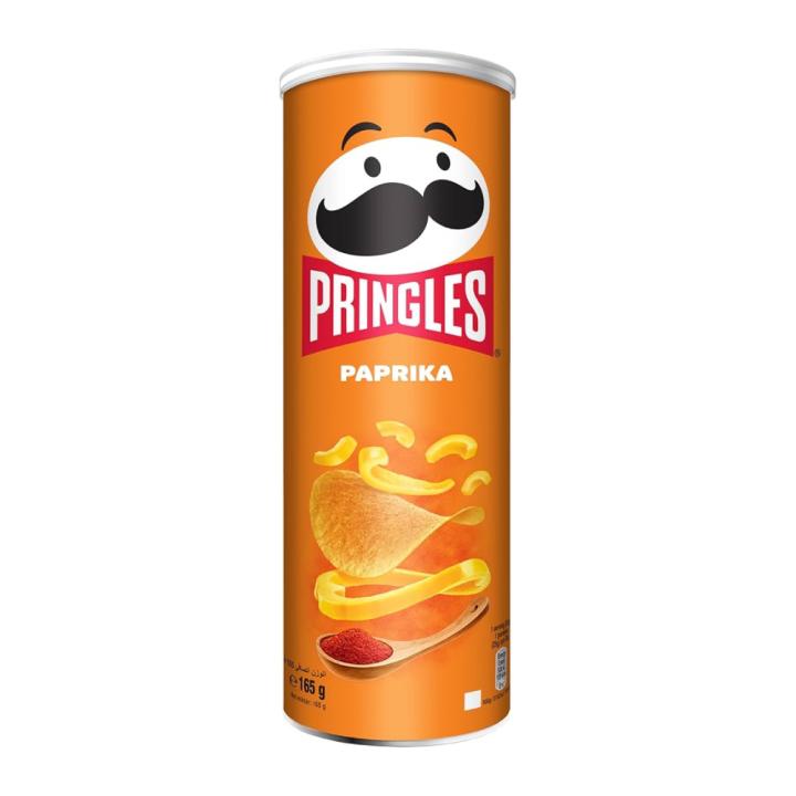 Pringles Paprika Flavored Crispy Potatoes (Large) 165g
