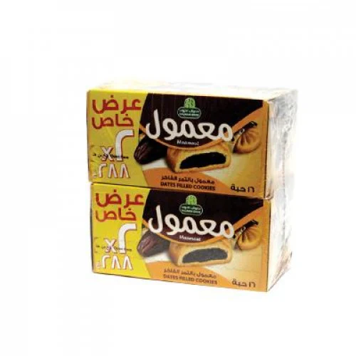 معمول بالتمر الفاخر حلواني اخوان 18غ شد2×16حبة