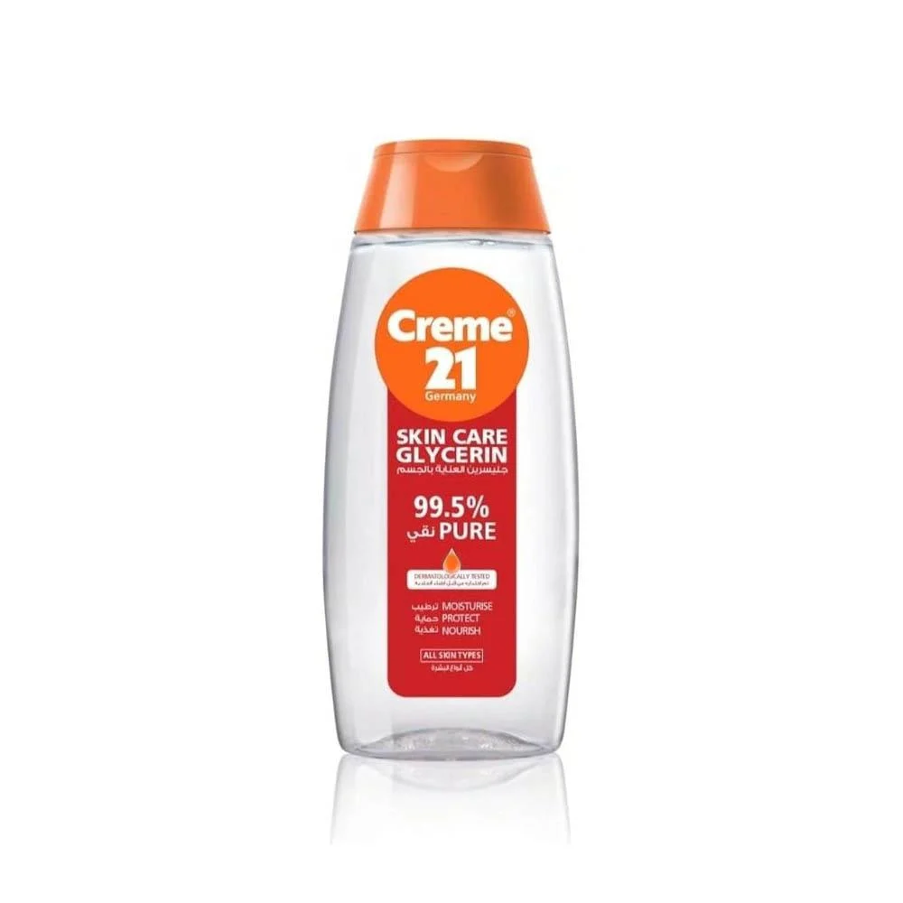 Cream 21 Glycerin Body Care Oil 99.5% Pure - 200ml