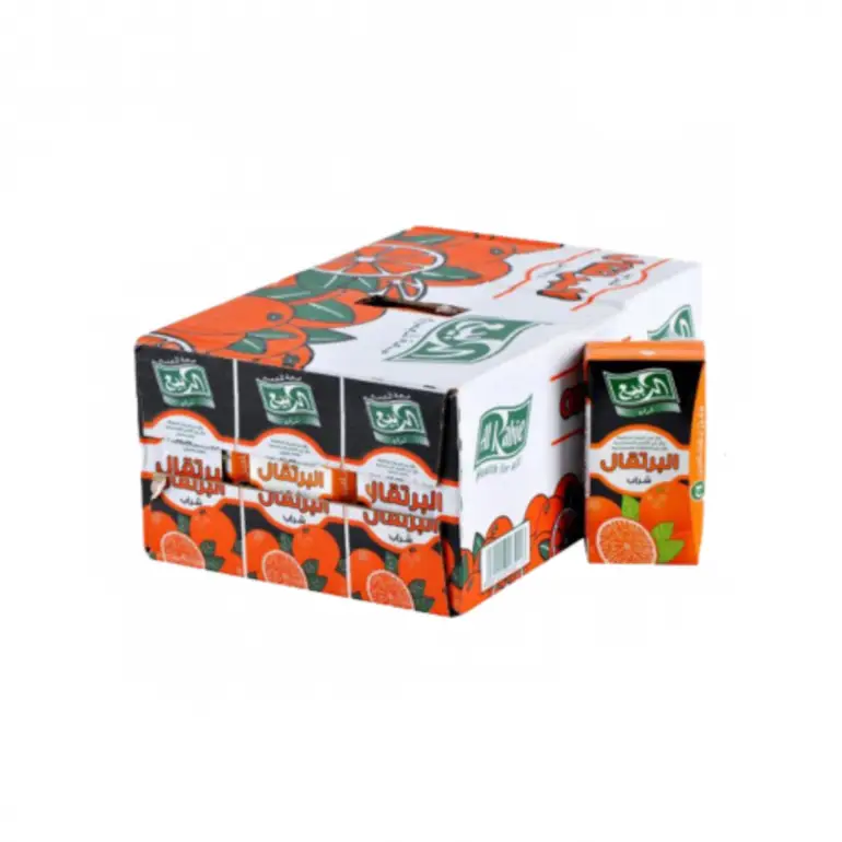 كرتون عصير ربيع برتقال صغير 18*125 مل