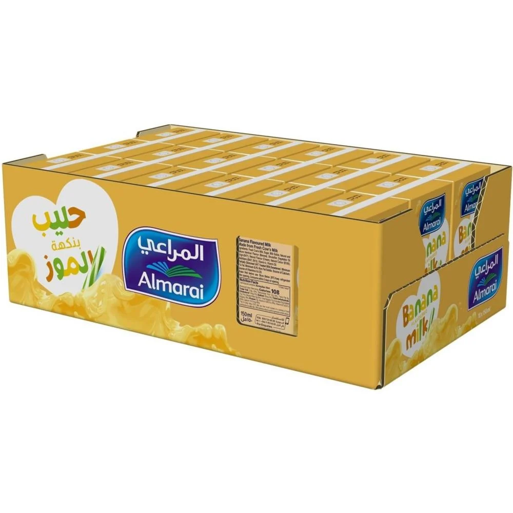 كرتون حليب المراعي بالموز 150مل *18حبة
