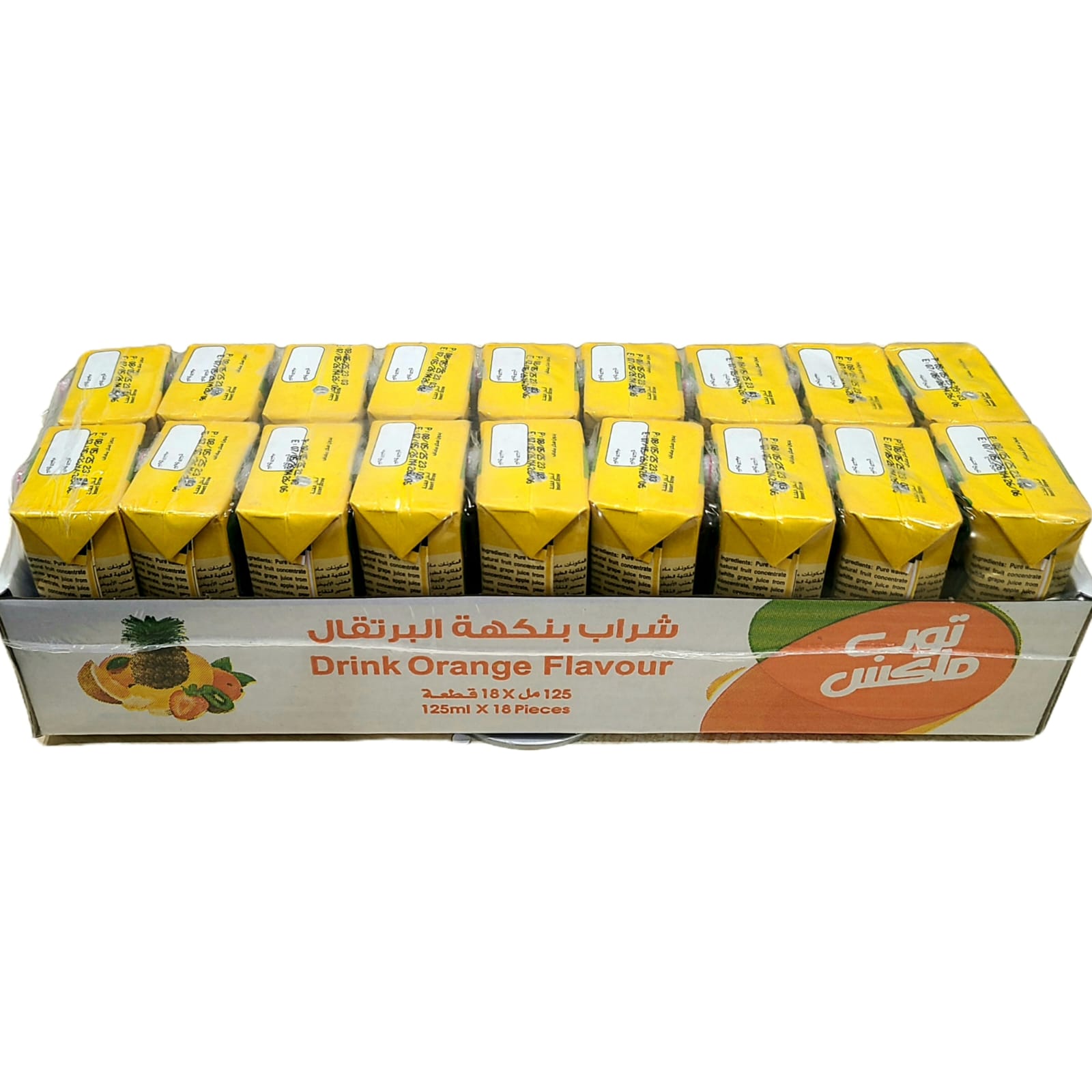كرتون عصير توب ماكس برتقال 125 مل * 18 حبة