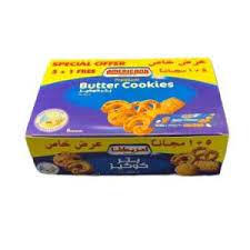 امريكانا كوكيز بقطع بتر المضاعفة  6 * 100 جم
