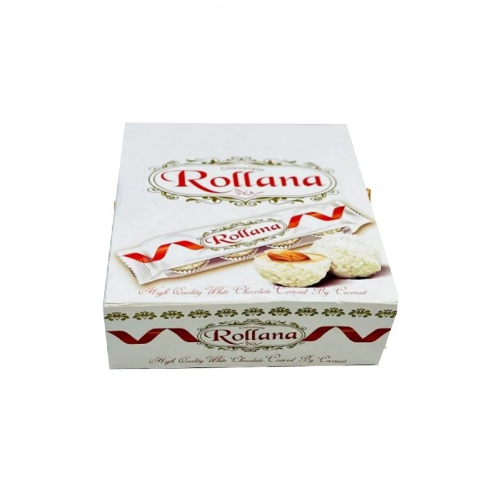 رولانا كرات الشكوكلاتة البيضاء بجوز الهند12 حبة * 40 ج
