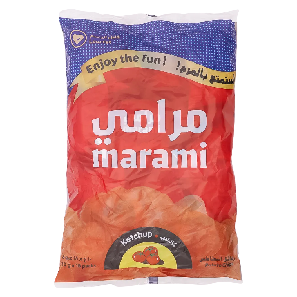 بطاطس مرامي بالكاتشب 18*10ج