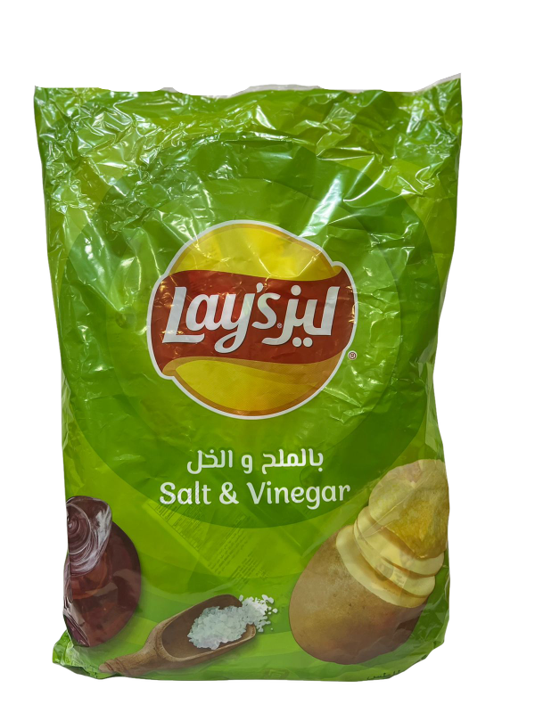 بطاطس ليز ملح وخل  12حبة *21ج