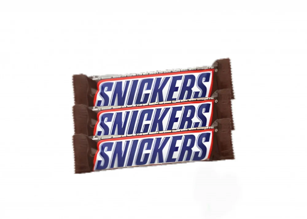 عرض 3حبات  شوكلاتة سنيكرز 30ج