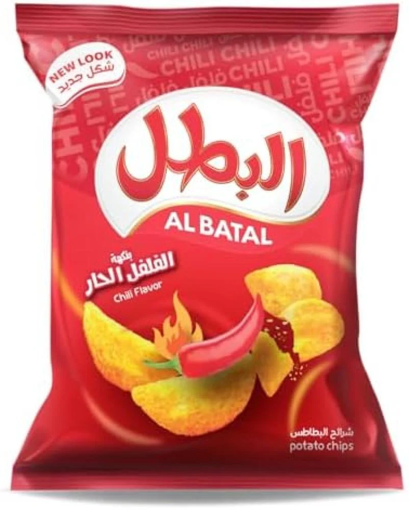 بطاطس البطل بالفلفل الحارعائلي 110ج