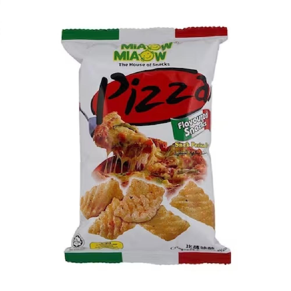 مياو مياو مقرمشات بنكهه البيتزا 60ج
