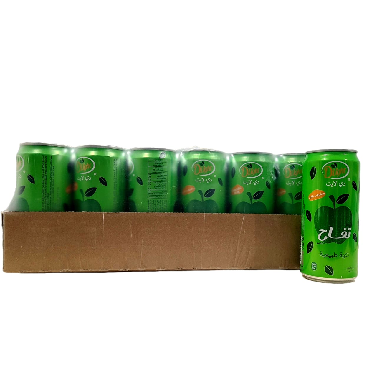 كرتون ديلايت بالتفاح 300مل * 24حبة