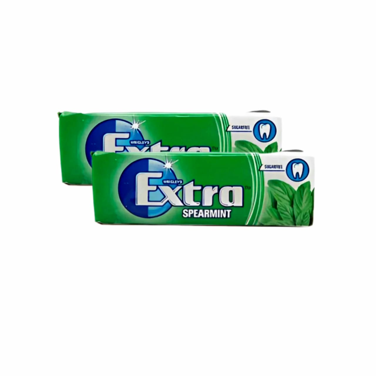 عرض2 حبة علك اكسترا نكهة النعناع الاخضر خالي من السكر 115ج