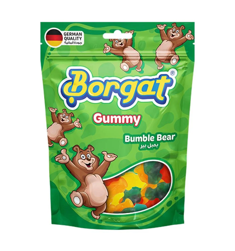 بورقات  حلاوة جلي بمبل بير كيس 80 غرام