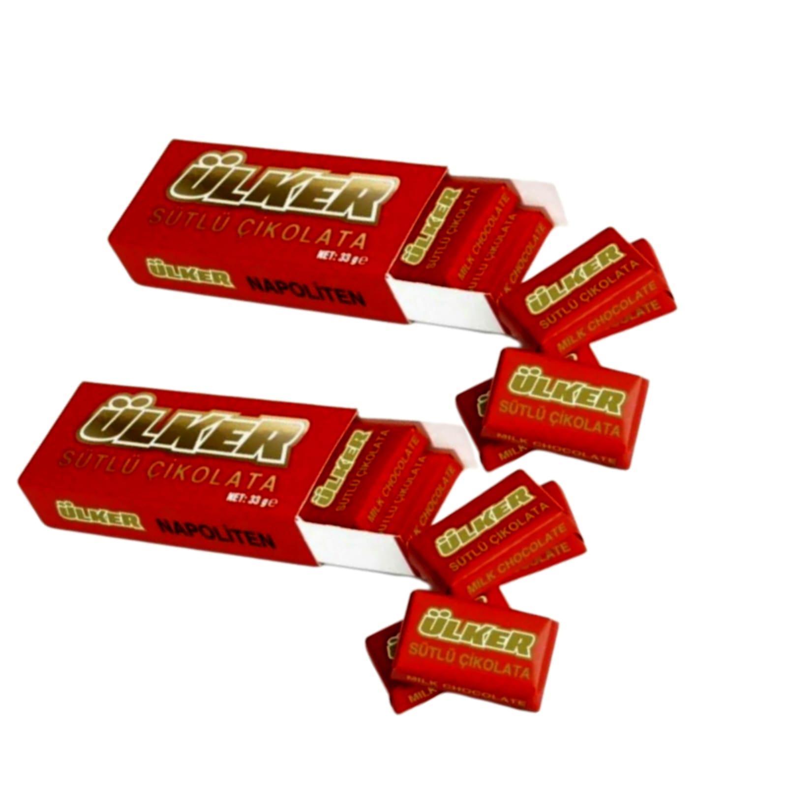 عرض 2 حبة شوكولاتة اولكر نابوليتين بالحليب30ج * 2حبة