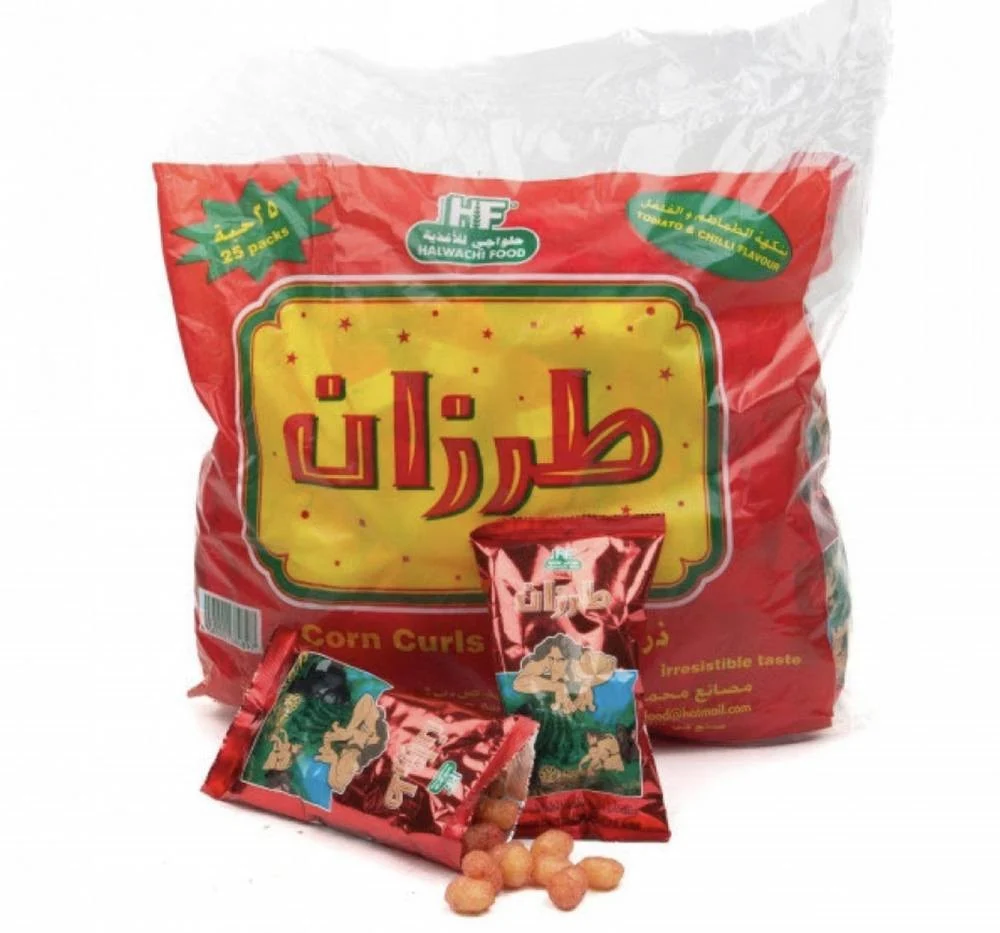 بفك طرزان بطعم الطماطم والفلفل كيس 24 * 18 ج