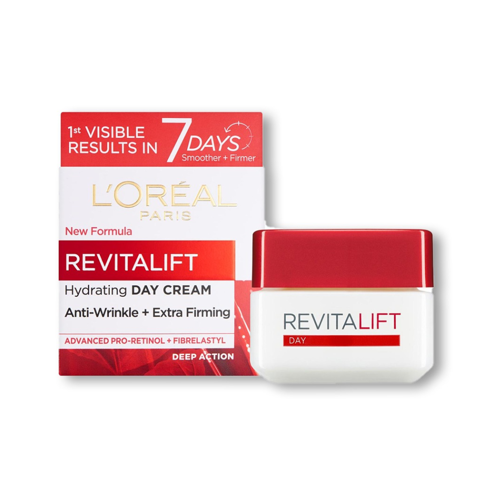 لوريال كريم نهار للتجاعيد وشد البشره ريفيتالايف 50 مل