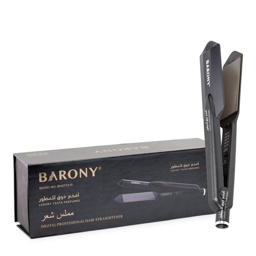 مكواة فرد الشعر باروني عريض أسود BHST3310B