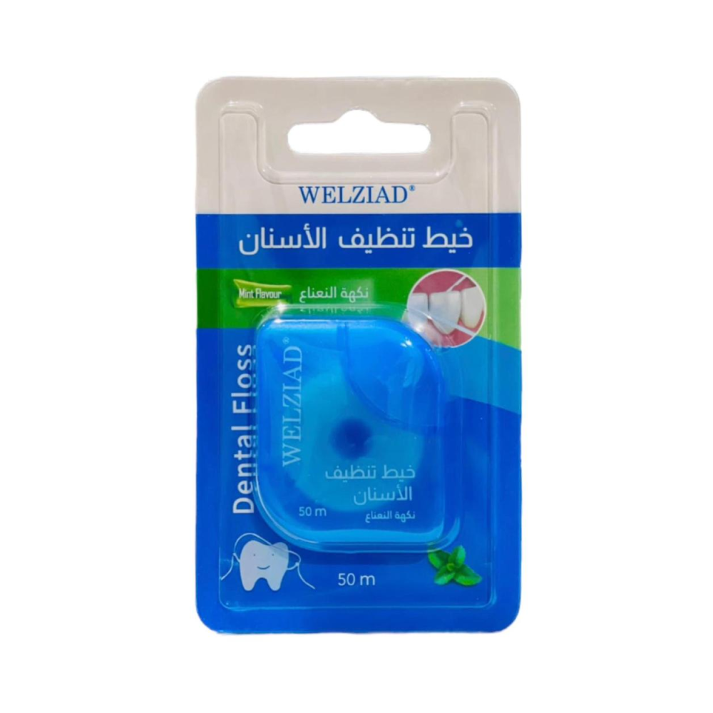 ويلزياد خيط تنظيف الأسنان بنكهة النعناع  50 م