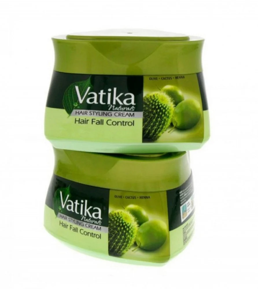 فاتيكا كريم الشعر يغذي ويحمي باللوز والحناء 2×140 مل