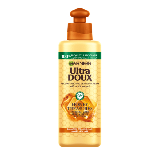 الترا دوكس كريم شعر بالعسل وشمع لعسل للشعر التالف والمتقصف 200 مل