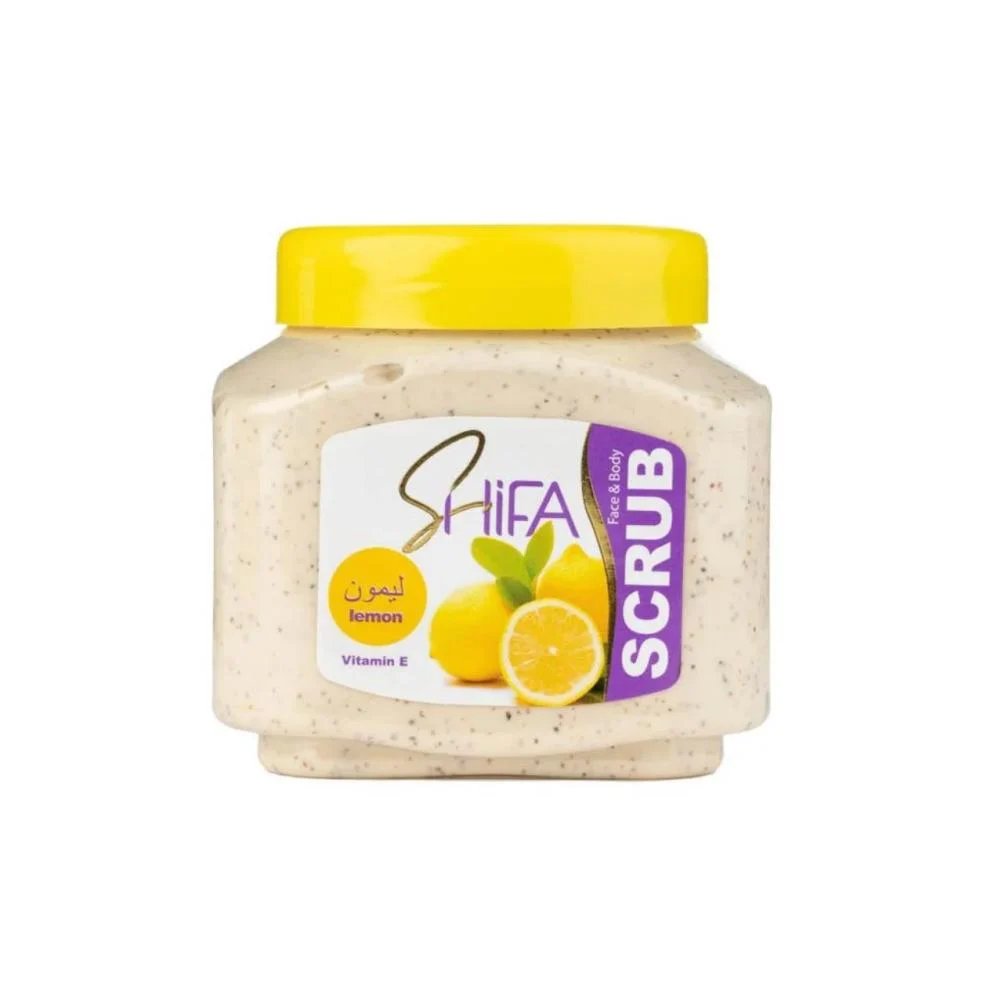 صنفرة للوجة والجسم بخلاصة الليمون من شفاء 300 ج