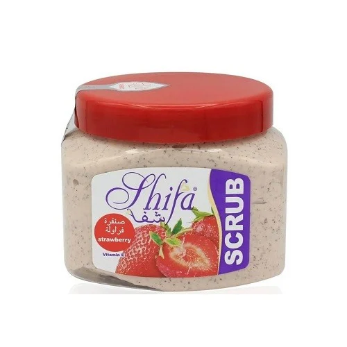 صنفرة للوجة والجسم بخلاصة الفراولة من شفاء 300 ج