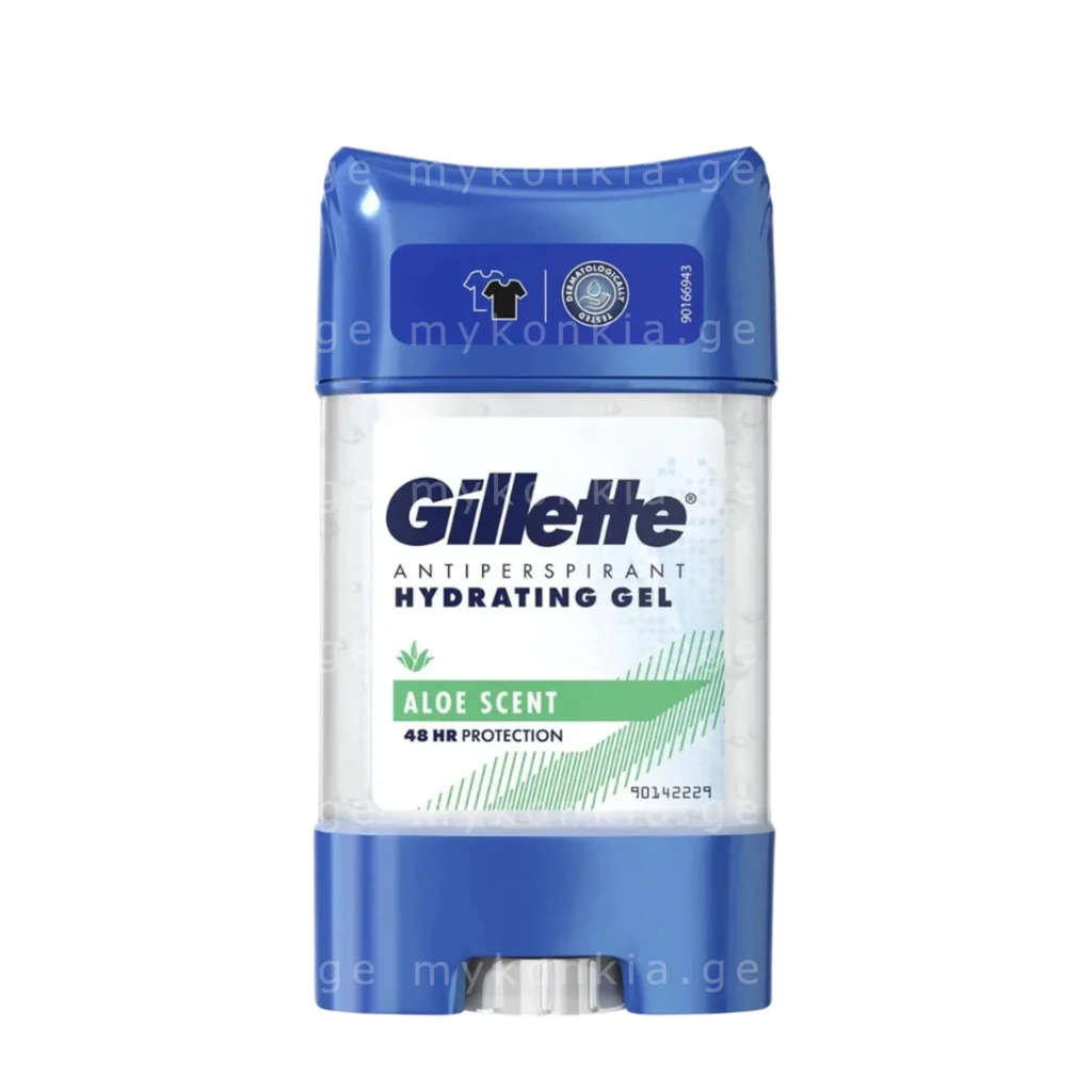 مزيل عرق جل من جيليت بالصبار 70 مل