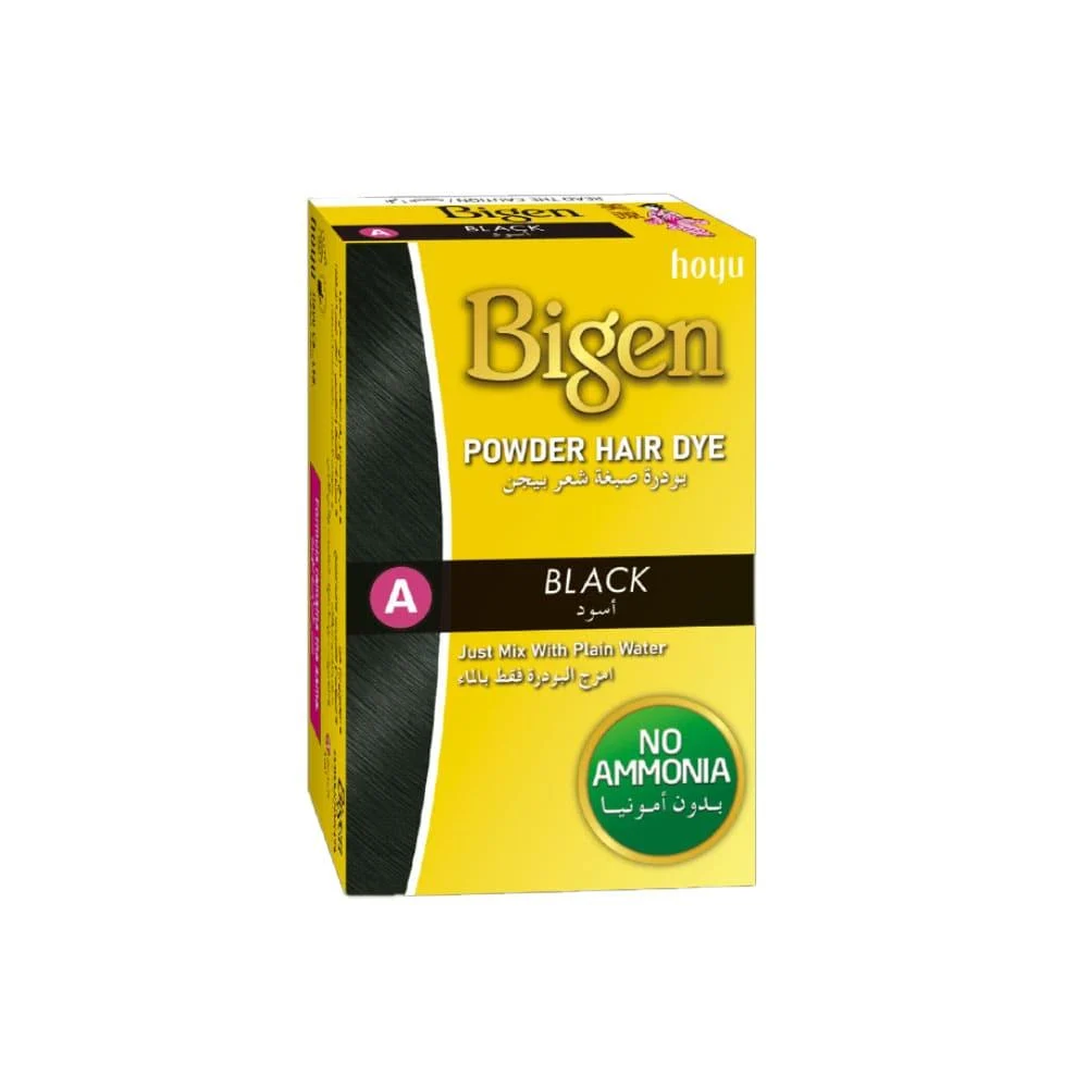 بيجن صبغة شعر لون اسود 6 ج