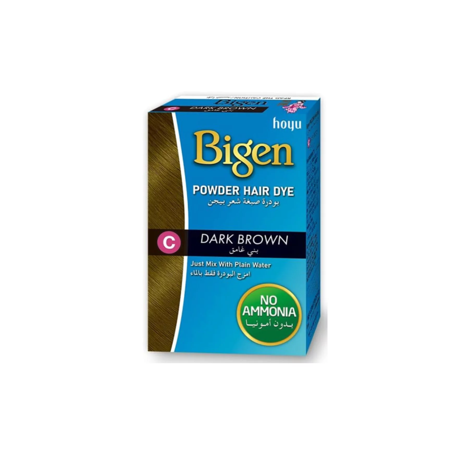 بيجن صبغة شعر لون بني غامق 6 ج