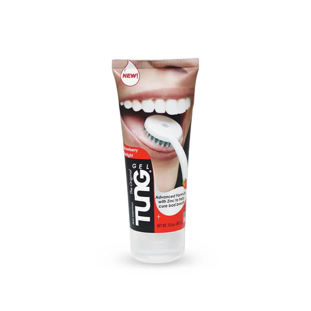 جل تنظيف اللسان بنكهة الفراولة من تونغ 85 مل