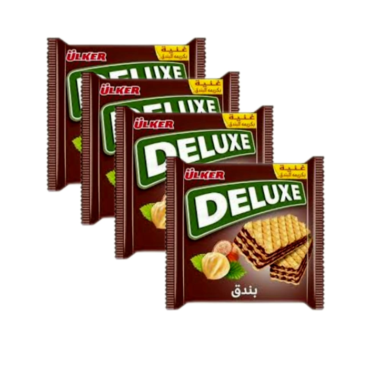 عرض 4 حبات ويفر ولكر ديلوكس بالبندق  * 40ج