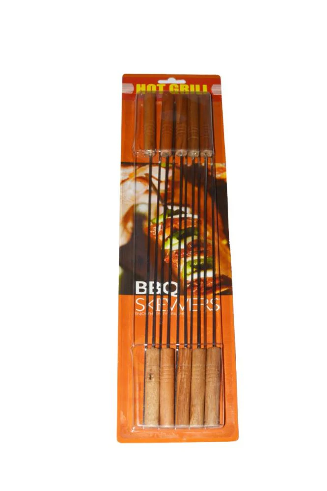 هوت جريل أسياخ شواء تورنيدو، موديل 5912، 10 قطع - فضي