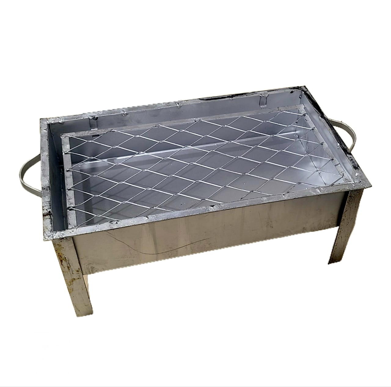 منقل شوي مع الشبك حجم وسط 45 سم * 25 سم موديل 0310