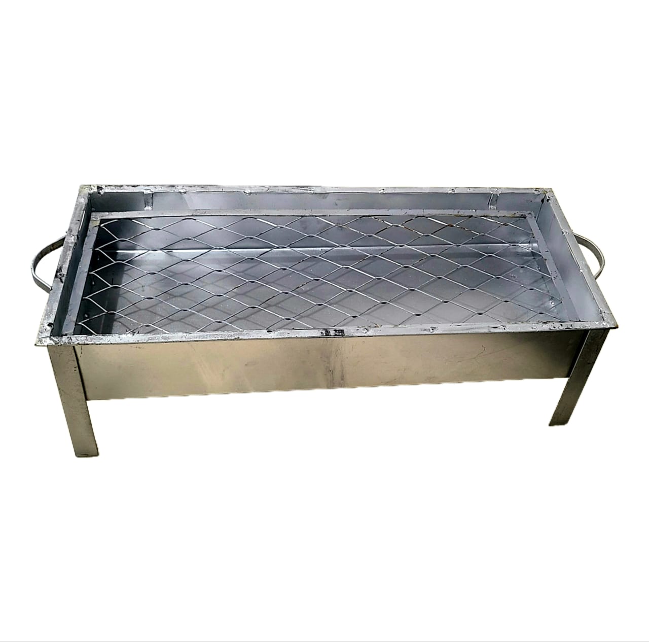 منقل شوي مع الشبك حجم كبير  60 سم * 25 سم موديل 1172