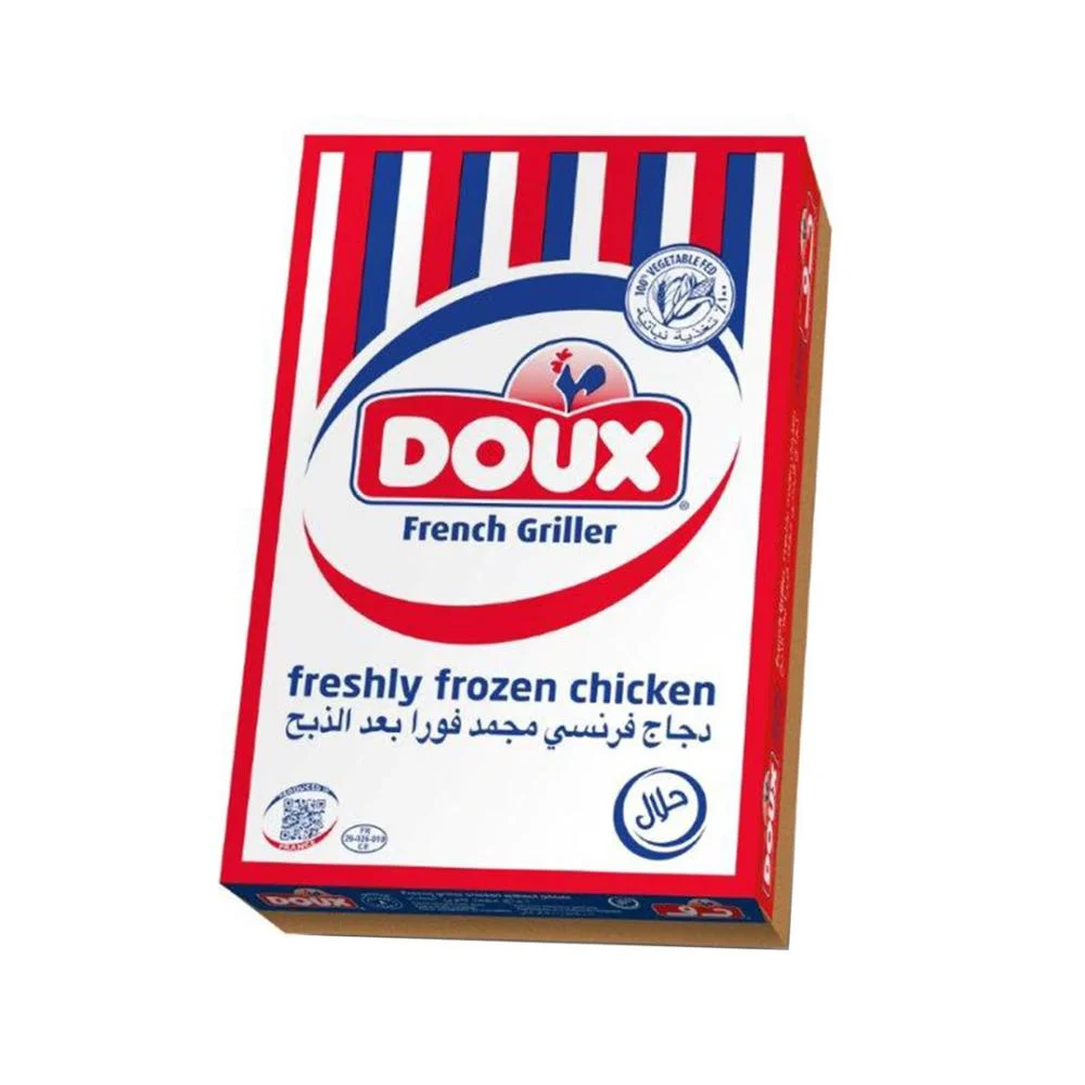 كرتون دجاج دوكس مجمد 1000ج * 10 حبات