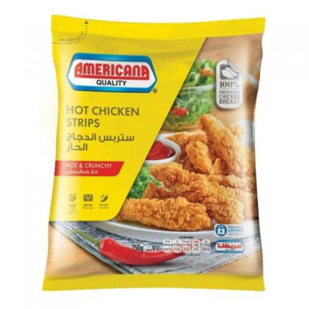 ستربس دجاج امريكانا حار 750ج
