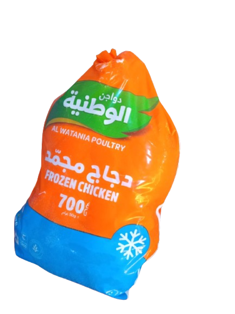 دجاج الوطنية  مجمد 700ج