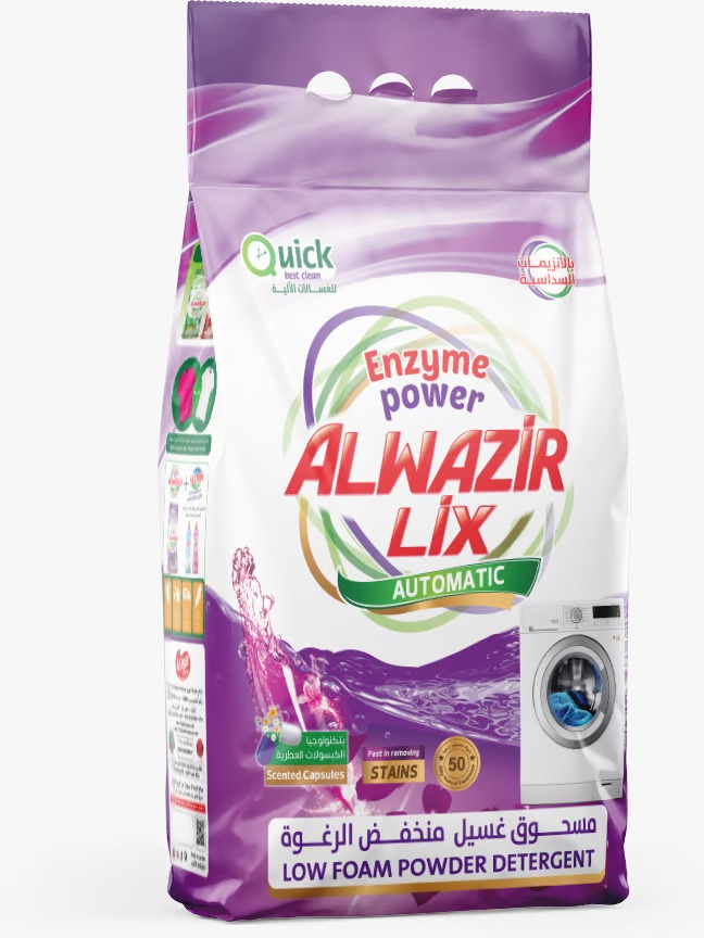 مسحوق غسيل الوزير للغسالات الاتوماتيكية  10 كيلو