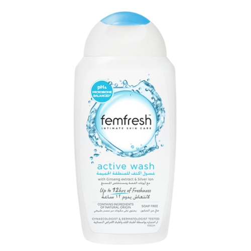 فيم فريش العناية القصوى غسول اكتف منعش للمناطق الحميمة - 250 مل