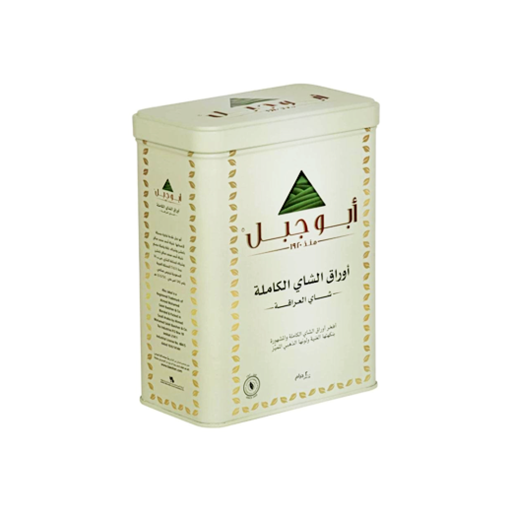 شاي ورق ابو جبل 200ج علبة معدنية