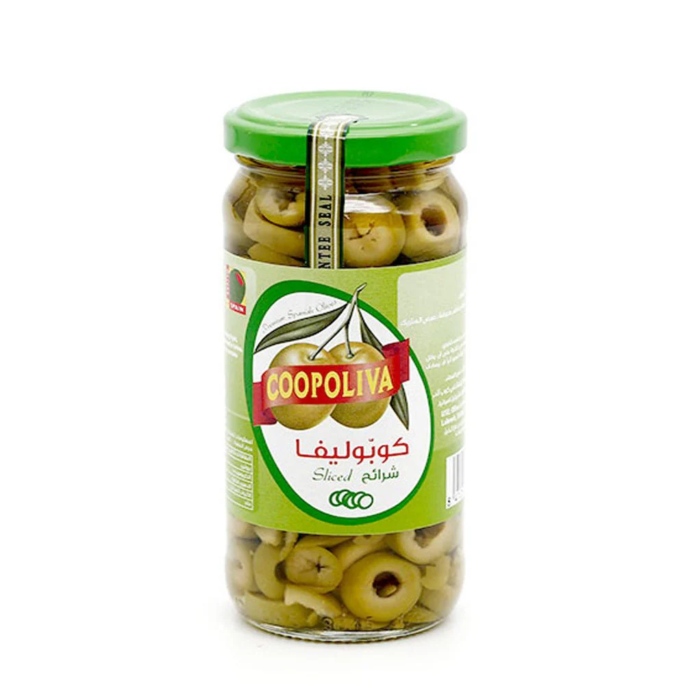Sliced ​​green olives, Kopoleva, 114g