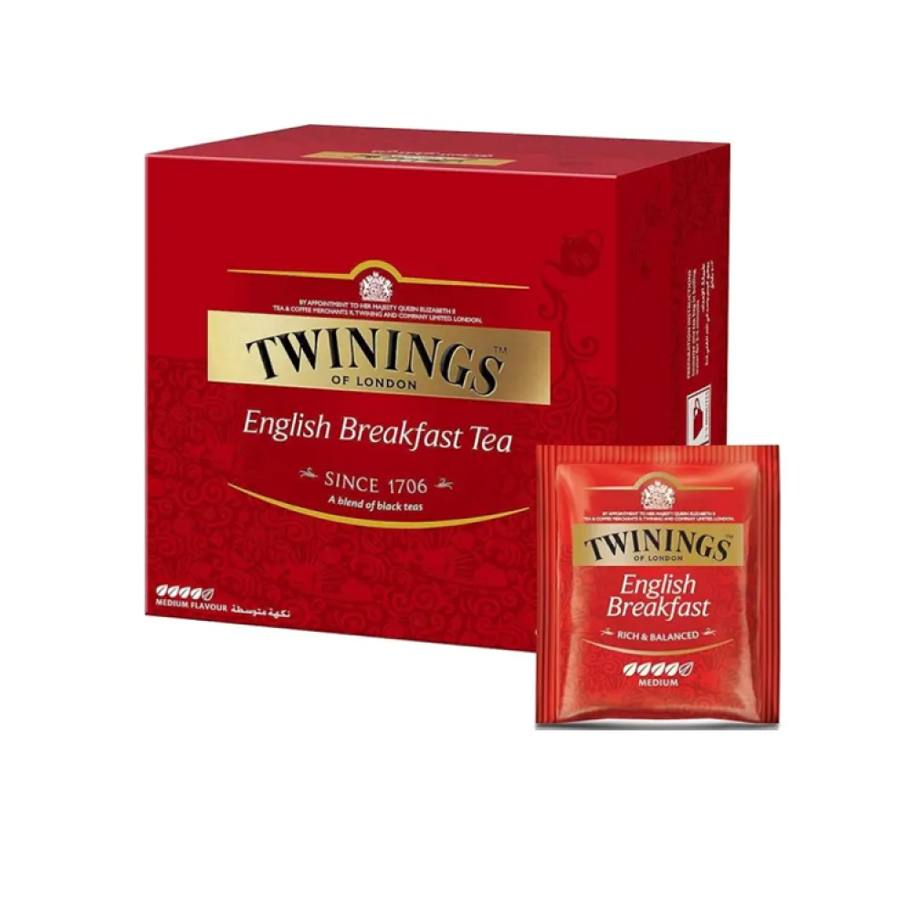 Twinings English Breakfast Tea 50 Tea Bags