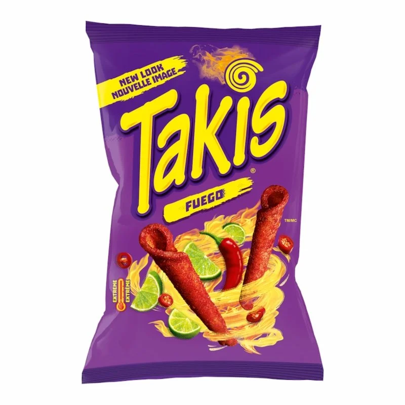 Takis Mini Fuego Tortilla Chips Hot Chili Pepper and Lime 35g