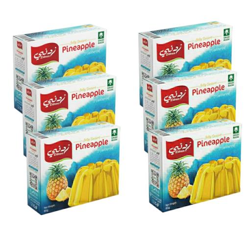 Offer: 6 pieces of pineapple jelly from Zidni (6 x 85g)