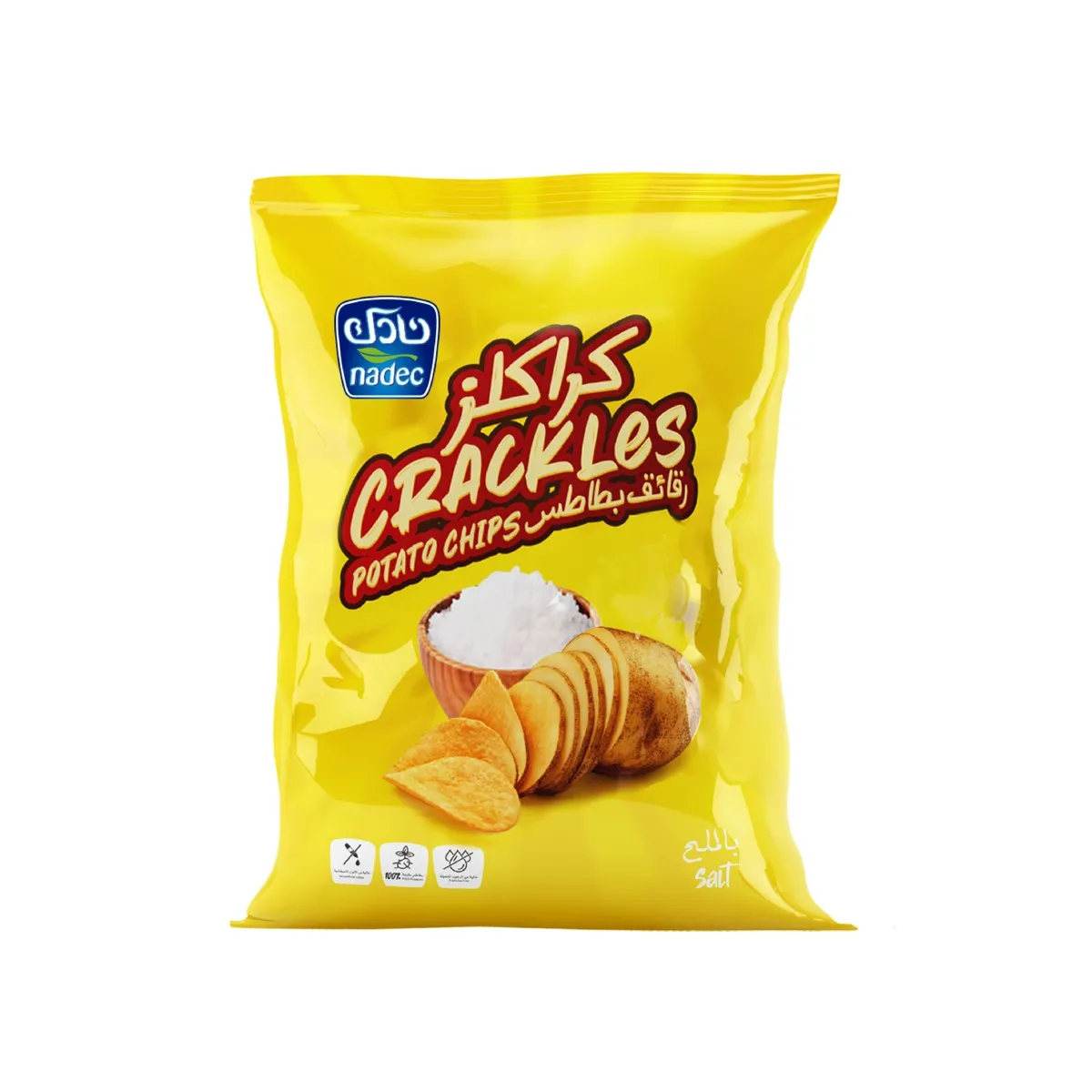 Nadec Crackers Salted Potatoes 40g